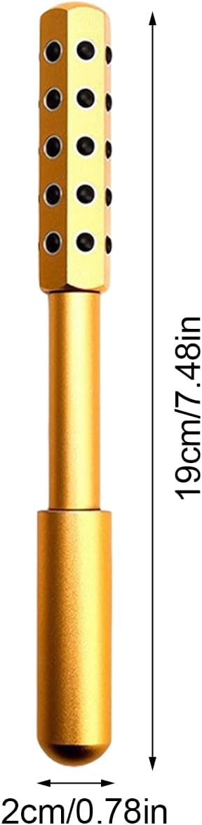 Uplift Face Roller | Radiance Roller | Facial Massage Tool | 30 Germanium Stone Face Rollers for Up Lifting and Skin Care | Facial Massaging Beauty Rollers for Women and Man