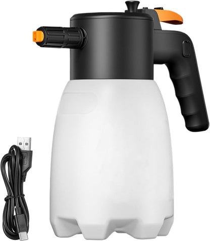 Car Wash Sprayer, Multifunctional Foaming Sprayer, 1.8L Electric Cleaning Tool, Reusable Vehicle Supplies for Daily Car Care, Auto Detailing, Exterior Washing, Interior Maintenance, Garage Use