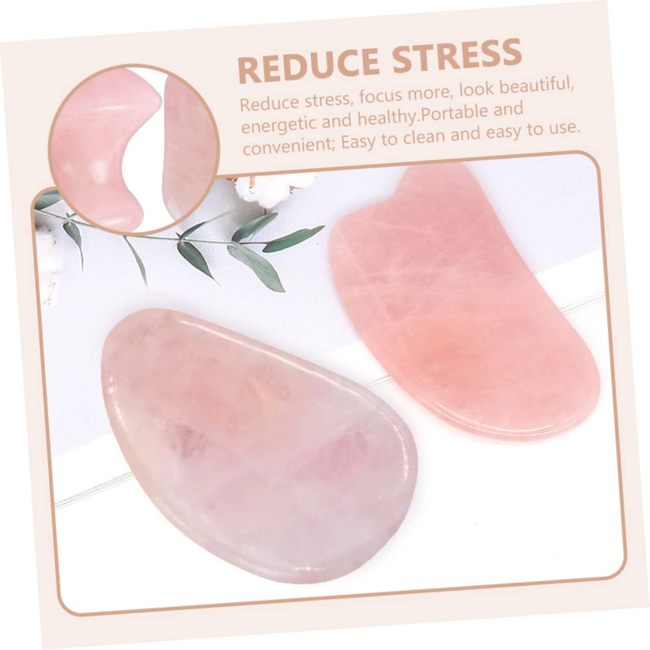 Healeved 2 Pezzi Tavole Massaggianti Naturale per Massaggio Totale Del Strumento per Rassodamento e Recupero Muscolare per Spa e Trattamenti