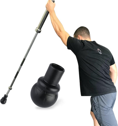 SEWD Landmine Attachment for Barbell by – Portable 2” Olympic Barbell Landmine Exercise Base for Presses, T Bar Row, Rotation, Split Squats and Home Gym Workouts