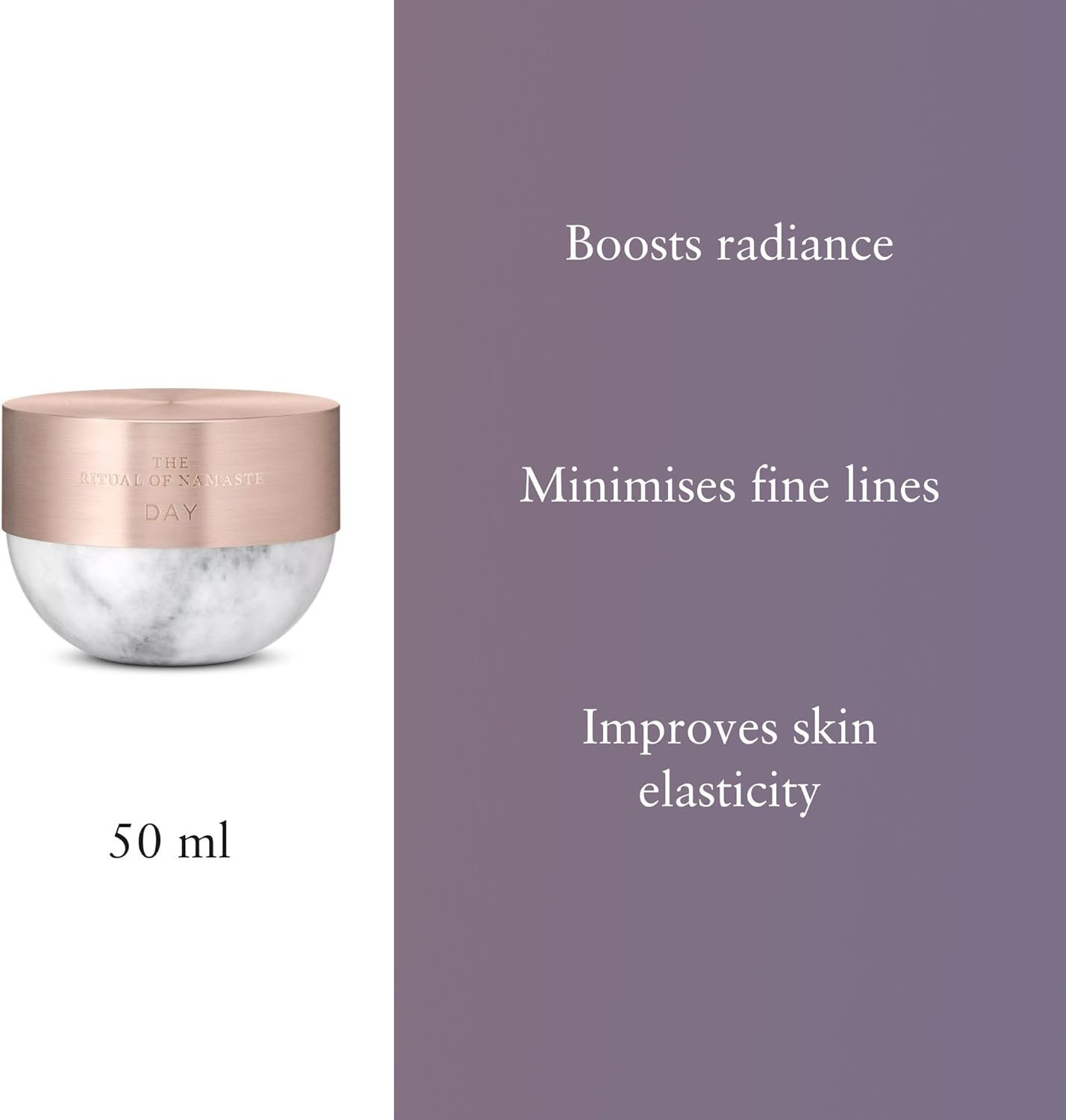 RITUALS The Ritual of Namaste Glow Anti-Age Day Cream - Anti-Wrinkle Face Treatment with Bakuchiol Repair Complex, Moisturizing for Smoother, Brighter Skin - 50ml