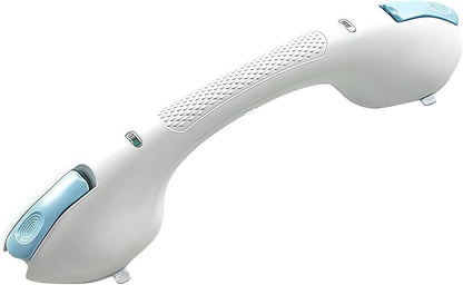 Shower Grab Rail, Safe Removable Shower Grab Bars with Suction Cup, 17.72x3.94x1.97 Inches, Disability Assistive Tool, Easy Install, Non-Slip Bathtub Safety Rails for Bathroom