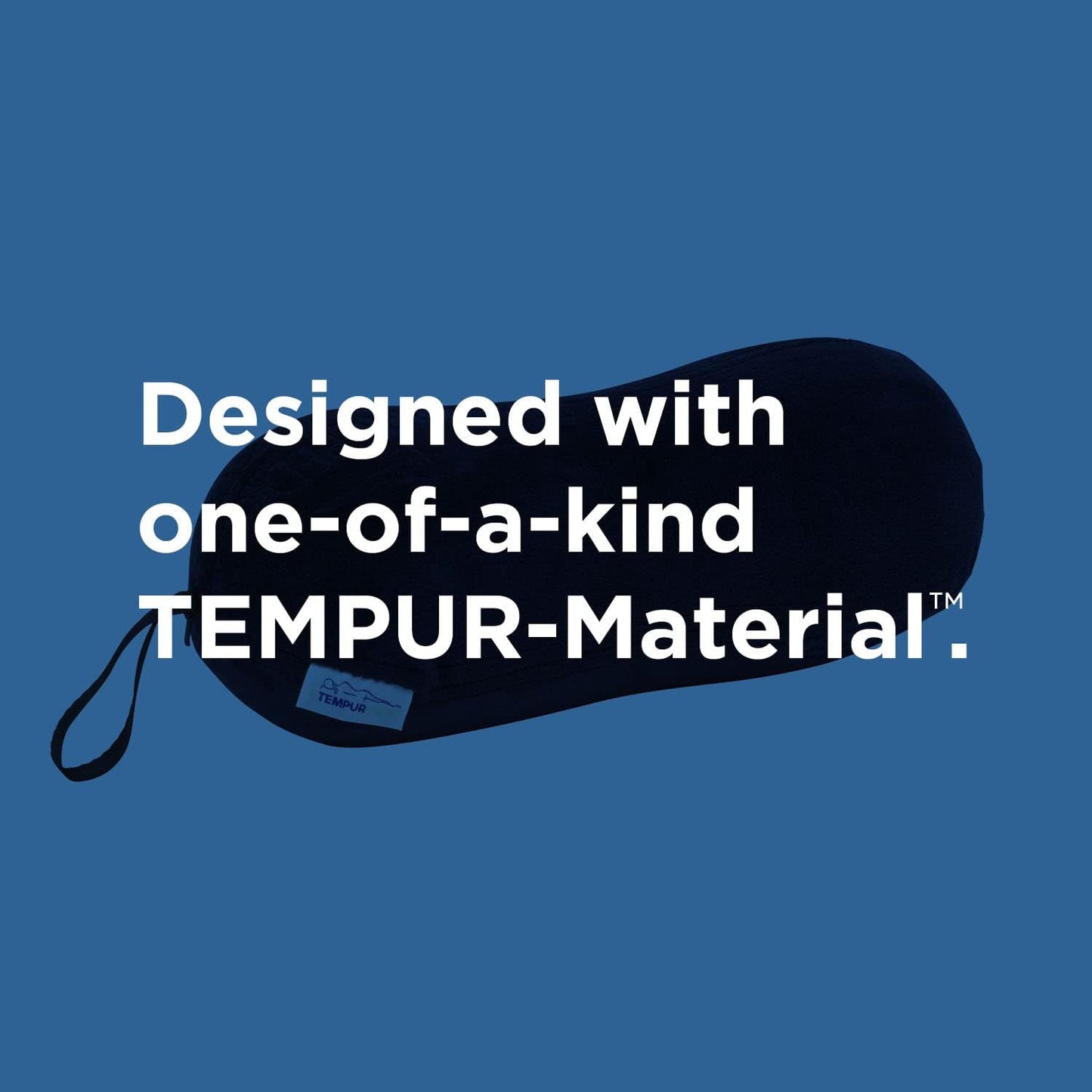 Tempur-Pedic - 15395115 All-Purpose Pillow, Navy, Standard
