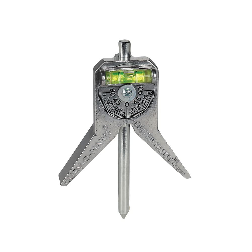 Jackson Safety Pipe Marker Centering Tool - Standard 4" Y-Type Head, Measure Pipes 0.5" and Above - Curv-O-Mark Standard 6