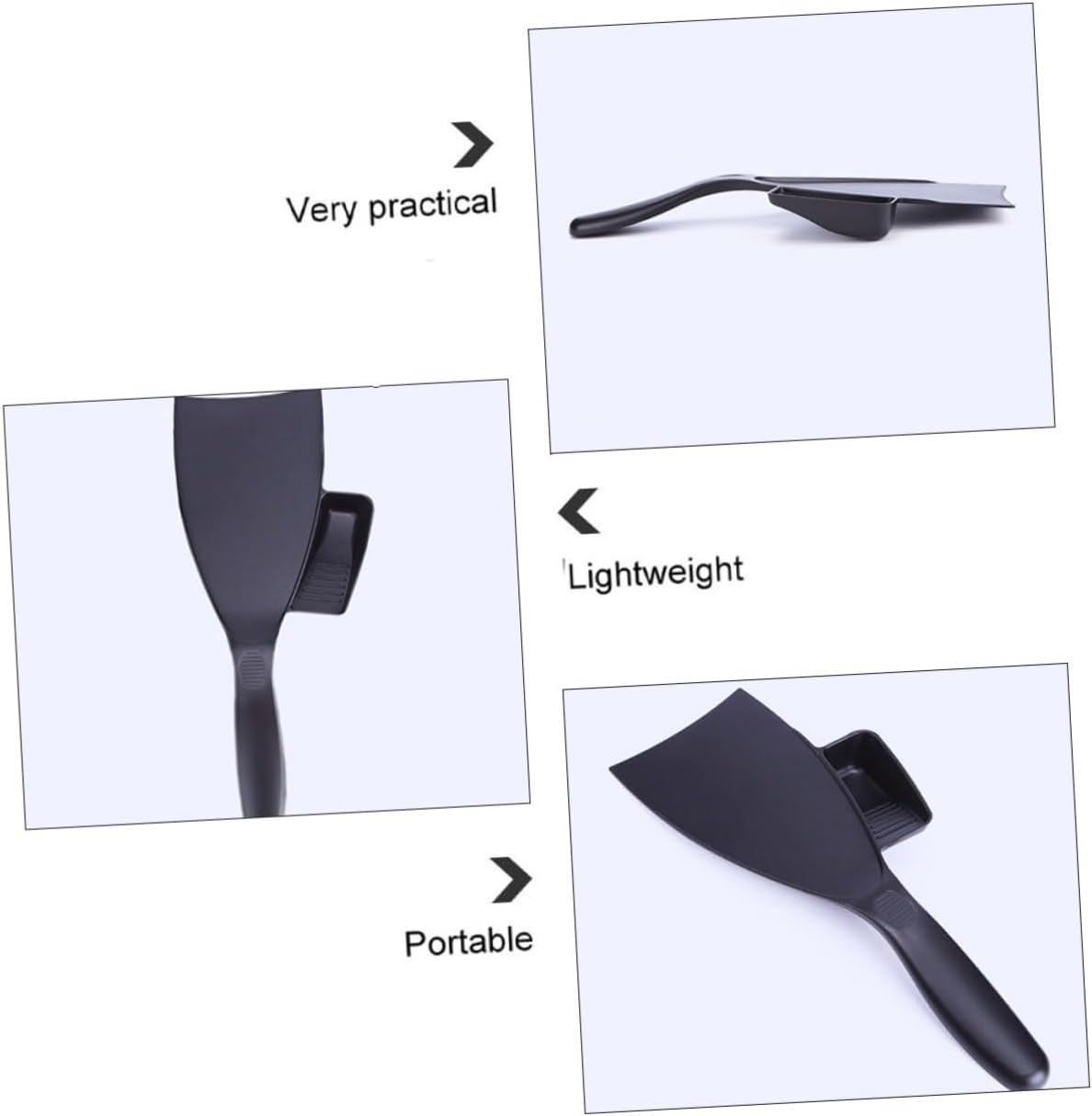 Gogogmee 2 Pcs Hairdressing Straightener Brusher Hair Gel Hair Dye Spatula Accessories Spatula for Brightening AbS Highlighting Edge