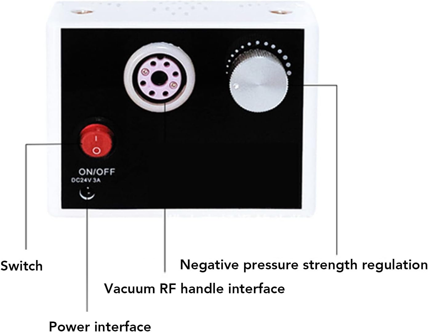 Cavitation Machine, 100-240V Cavitation Slimming Device 4 In 1 40K Fat Burning Machine Body Slimming Vacuum Machine Skin Care Adjustable Colorful Touch Screen for Arm