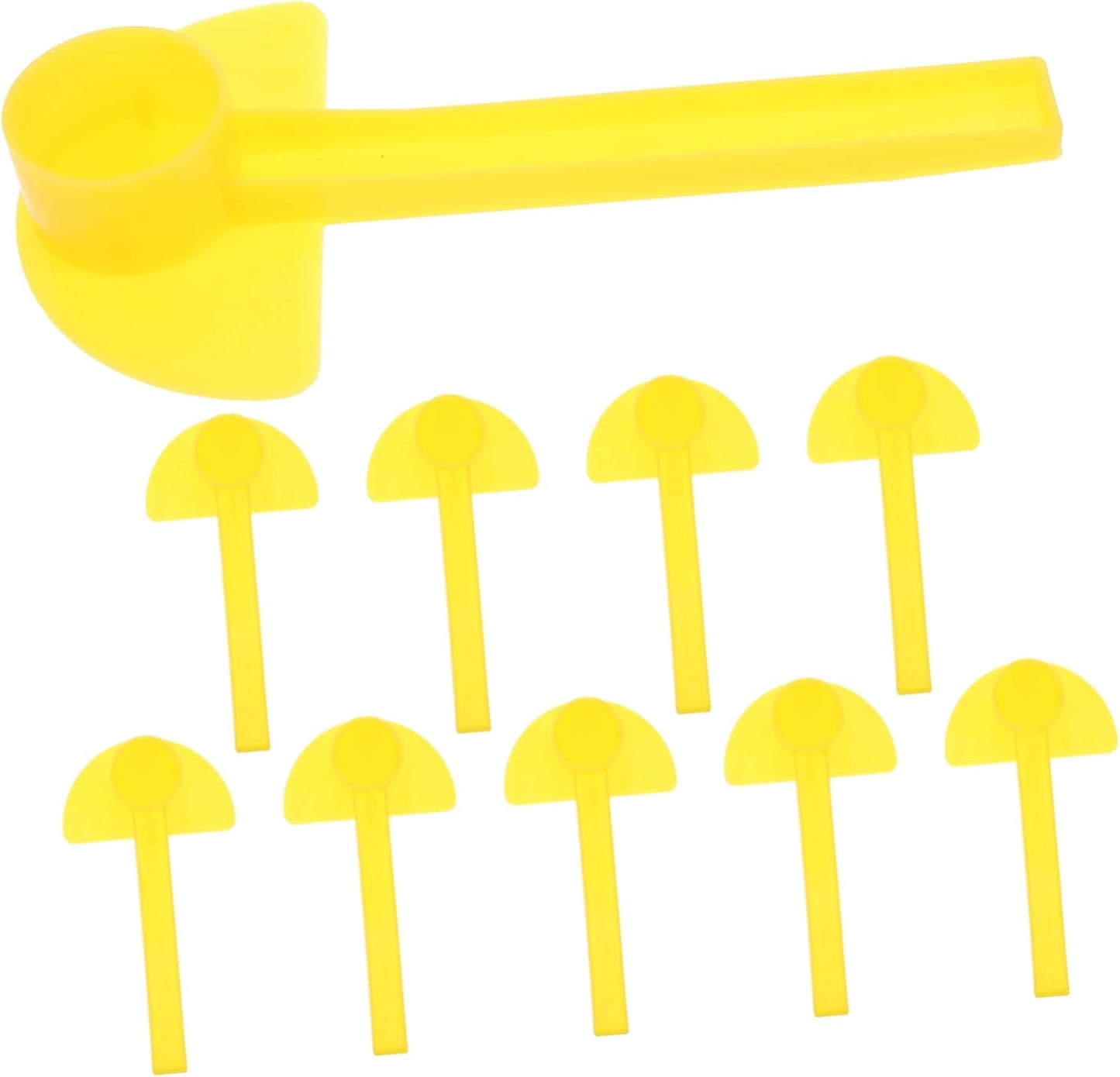 Mipcase 10Pcs Beehive Water Dispenser Honeycomb Entrance Feeder Portable Bee Bottle Feeder for Easy Feeding Watering Compatible with Various Beehives Beekeeping Tool