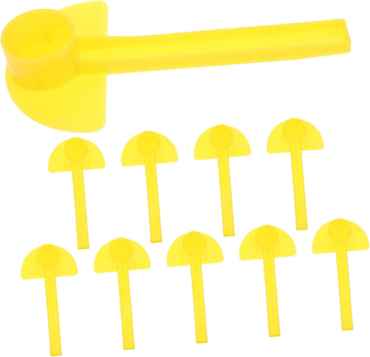 Mipcase 10Pcs Beehive Water Dispenser Honeycomb Entrance Feeder Portable Bee Bottle Feeder for Easy Feeding Watering Compatible with Various Beehives Beekeeping Tool