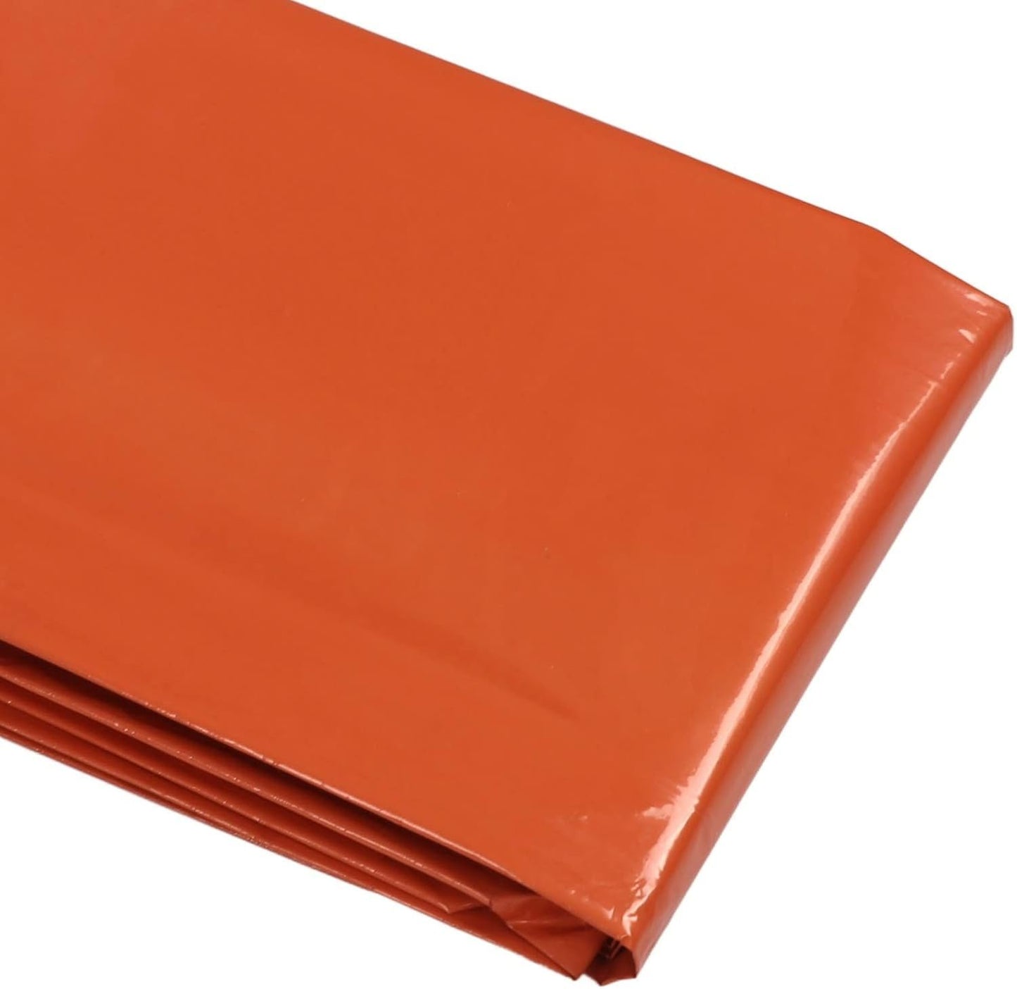 Survival Tent, Emergency Shelter Camping Tent with High Performance PE Aluminum Film for Outdoor Emergency (Orange Tent with Storage Bag)