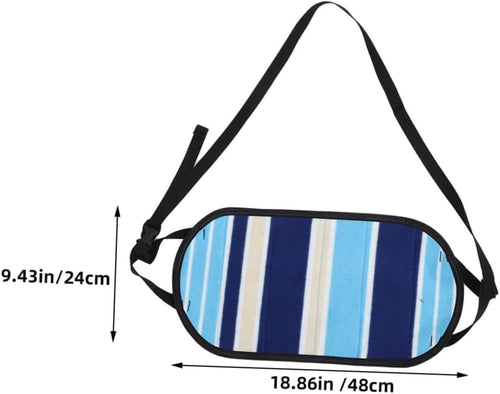 TEHAUX Ergonomic Foot Hammock Airplane Travel Essentials Foot Rest for for Every Journey