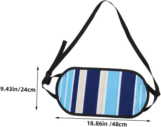 TEHAUX Ergonomic Foot Hammock Airplane Travel Essentials Foot Rest for for Every Journey