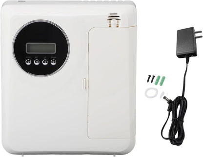 Aromatherapy Diffuser, Wall Mounted Essential Oil Diffuser Air Purification Professional Button Switch for Home (White)