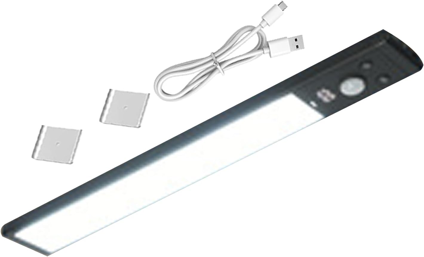 Smart Led Human Body Sensor Light, Under Cabinet Lighting, Led Motion Sensor Light Indoor Closet Lights. con illuminazione luminosa del display, funzione di risparmio energetico, 30 cm, per cucina