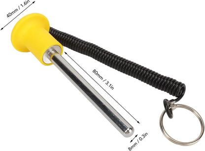 JHS-TECH Stack Pin Weights, Universal Magnetic Pins for Gym Set with Iron Lanyard, Heavy Duty Gym Accessories for Strength Training, Home Fitness