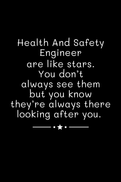 Health And Safety Engineer Are Like Stars: Lined Journal Notebook