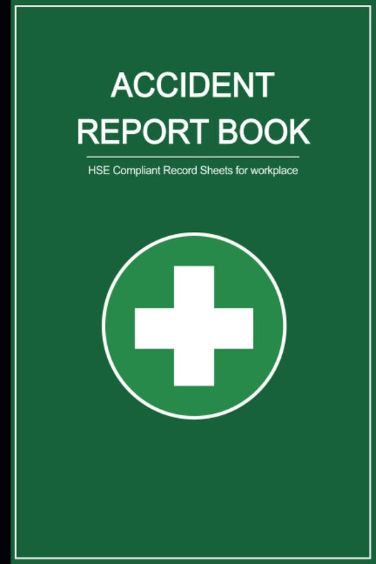 Accident Report Book: HSE Compliant Accident and Incident Log Book to Record All Incident In Your Business ( Workplace Health & Safety Reports ) | 6 x 9 in - 110 Pages