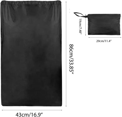 Car Seat Travel Bag and Carrier for Gate Check Made with Water Resistant and Rip Resistant Fabric Fit for Airport, Airplane Gate Check, Car Trips with Self Organizer Case Pocket
