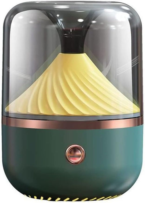 Air Humidifier Aromatherapy Diffuser Mini Humidifier Remote Control Aroma Diffuser Machine Essential Oil USB ultrasonic Mist Maker for Office Home Car (Green)
