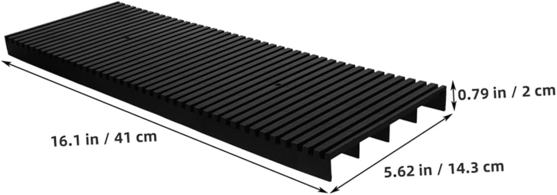 HEALEEP 2pcs ESD Storage Tray Static Rack for Circuit Board Storage Compact Design PCB Holder with Striped Pattern for Efficient Workspace Organization