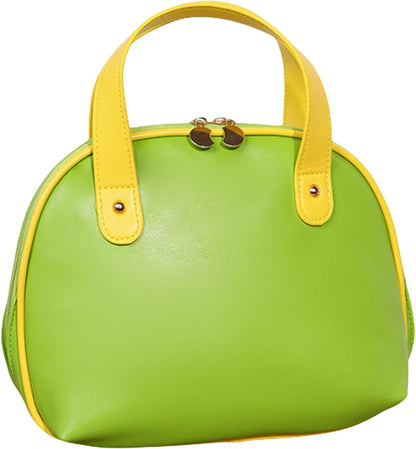 Cosmetic Bags Traveling, Travel Makeup Bag, 10,63 x 2,76 x 8,27 pollici, custodia in pelle impermeabile, spazzola sicura, compatta Beauty Organizer per viaggi e uso quotidiano, verde