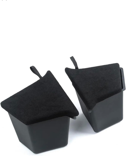 DRIVEHUB AUSTRALIA: Tesla Model Y Accessory 2024 Australia Rear Trunk/Boot Organizer Storage Boxes with Lids, Side Storage Bins for Tesla Model Y Accessories 2021-2024 High-Quality, Easy Installation.