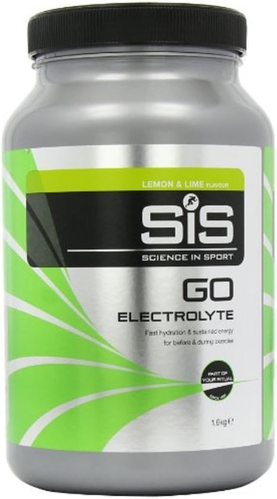 Science in Sport GO Electrolyte Energy Drink Powder, Lemon and Lime, 1.6 kg
