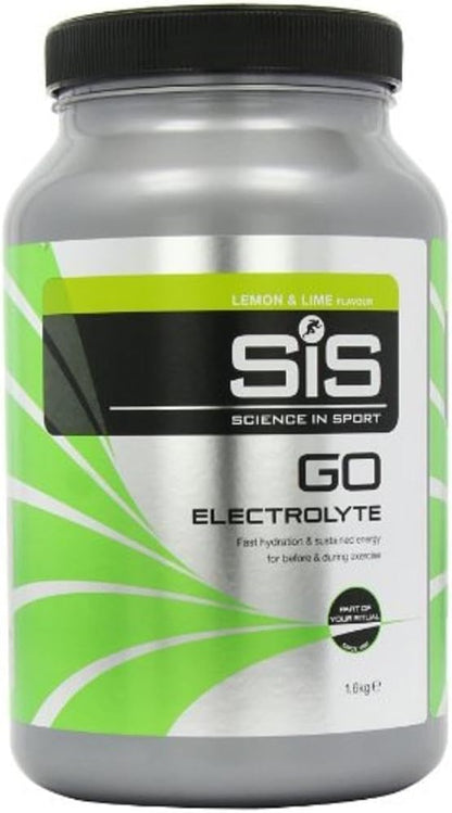Science in Sport GO Electrolyte Energy Drink Powder, Lemon and Lime, 1.6 kg