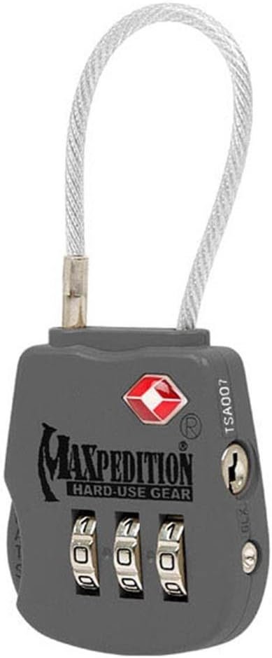 Maxpedition Gear Tactical Luggage Lock, Foliage Green