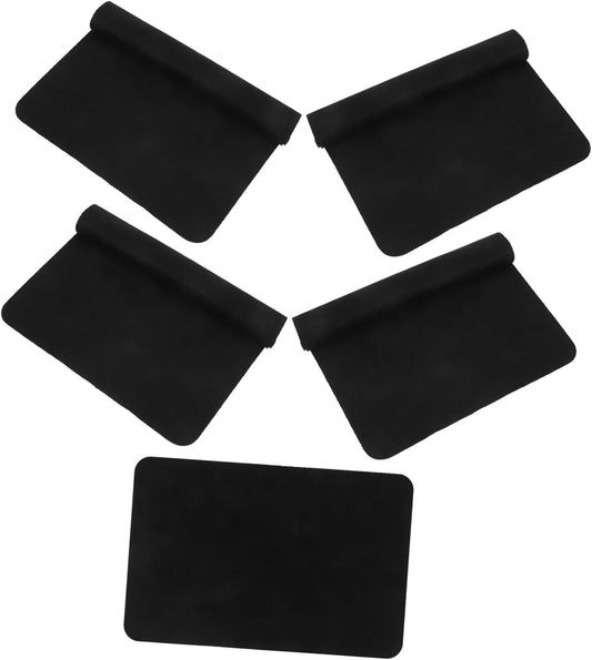 5pcs Vinyl Record Cleaning Cloth Cd Album Turntable Maintenance Lightweight Durable Dust Remover Cloth Portable Easy to Use Essential Vinyl Care Tool