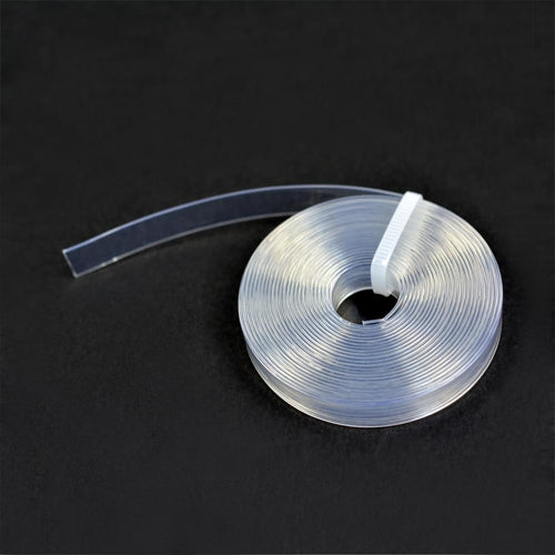 0.9 * 300cm Italian Keratin Flat Tips Glue Fusion Keratin Glue Tips Pre Bonded Tool for Hair Extensions（Transparent）