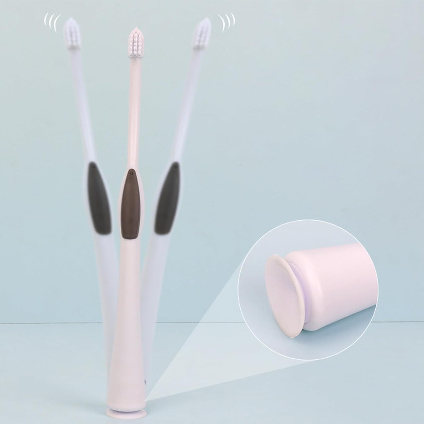 Dog Toothbrush, Kitten with Soft Bristles, Non-Slip Pets Oral Cares Brush, Teeth Cleaning Tool, Gentle Pet Grooming, Home Care and Hygiene for Dogs and Cats, 16.8x1.9x0.8cm