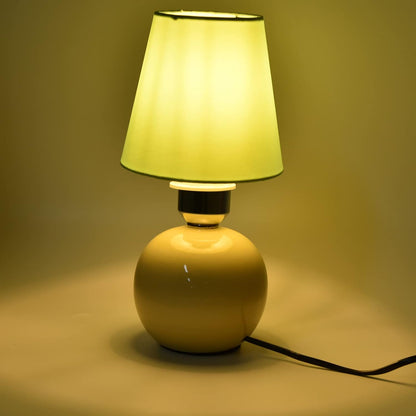 6PCS E14 Lamp Shade Set | Fabric Lampshades for Table/Ceiling Lamps | Sturdy Iron Frame & Soft Fabric | Bedroom/Living Room Lighting | Compatible with E14 Bulbs (Fluorescent Green PX157)