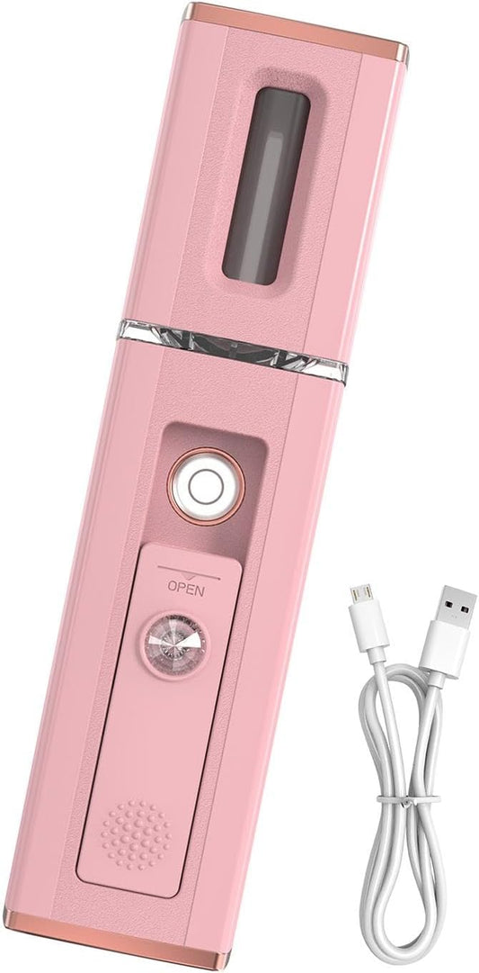 Skin Humidifier for Women, Electric Face Mister Spray, Fine Water Spray Mist, Deep Skin Hydration Device, Best Electric Face Mister Portable Hydration