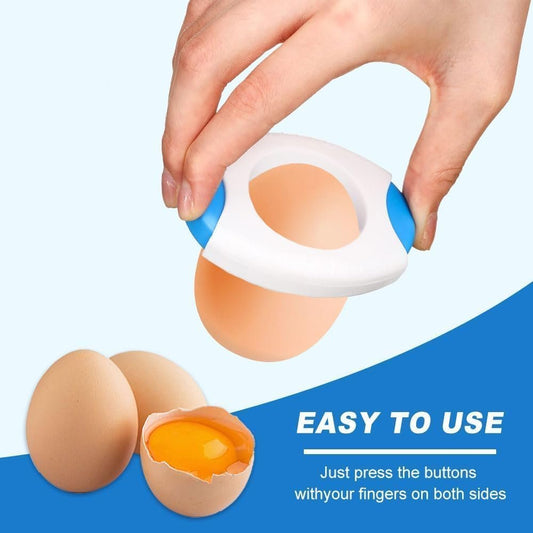 Blue Egg Shell Opener, Upgrade Egg Shell Cutter for Boiled Eggs Topper, Kitchen Gadgets Tools Egg Peeler for Quickly Cutting Off The Tops of Cooked Eggs