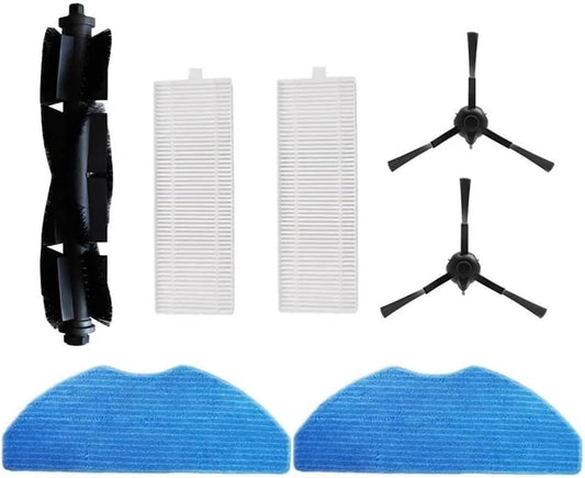 Cleaning Essentials - Set di spazzole principali, filtri e spazzole laterali per aspirapolvere Polaris PVCRDC 6002