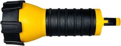 Dorcy 150-Lumen Waterproof Floating LED Flashlight with Carabiner Clip, Yellow (41-2521)