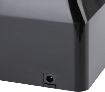 Aromatherapy Diffuser, Built in Fan Air Purification Professional Wall Mounted Essential Oil Diffuser 110‑220V for Home (Black)