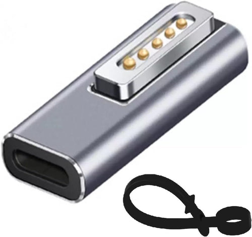 korllo USB Type C to Mag-Safe 2 Male to Female Adapter, Compatible with MacBook Air & Pro, Supports 85W/60W/45W Fast Charging