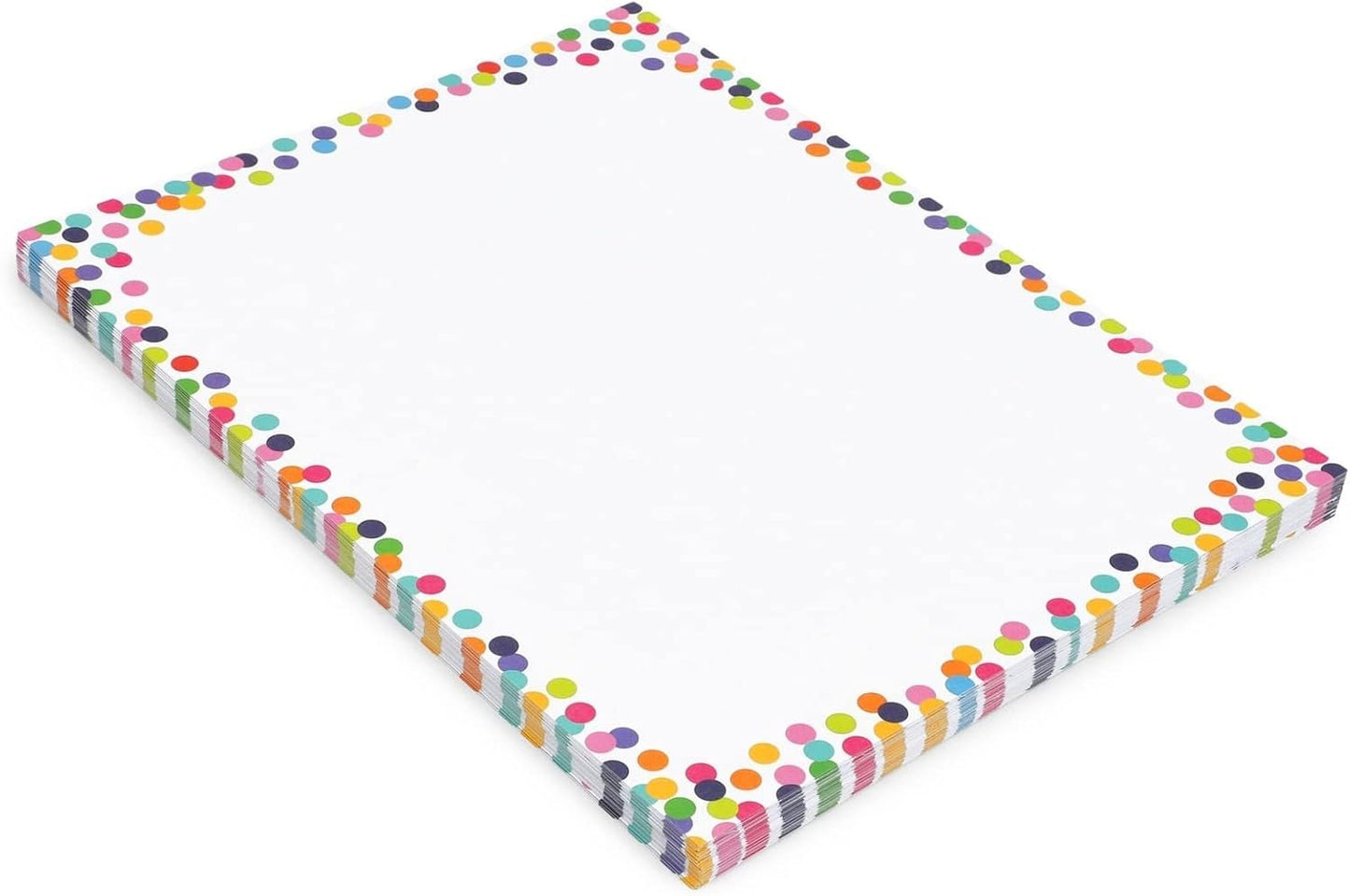 Confetti Stationery Paper (8.5 x 11 Inches, 96 Sheets)