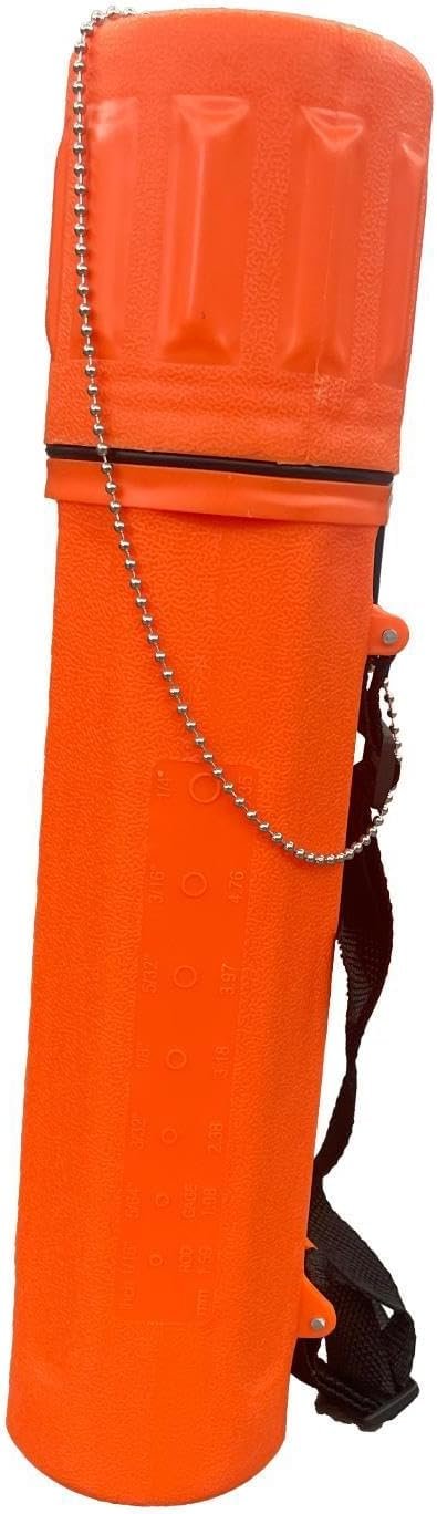 koolsoo Welding Rod Holder Welding Rod Storage Tube Workspace Organization Airtight Airproof Welder Accessories Welding Rod Canister, Orange