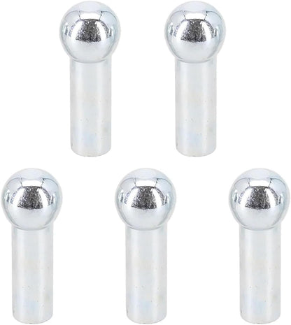 WEZCHUGHAOL 5 Pcs Gym Machine Accessories for 6mm Wire Rope Cable Ball Stopper Interface Port Components, Fitness Equipment Wire Rope Port Joint Replacement Parts for Home Gym Machine Use
