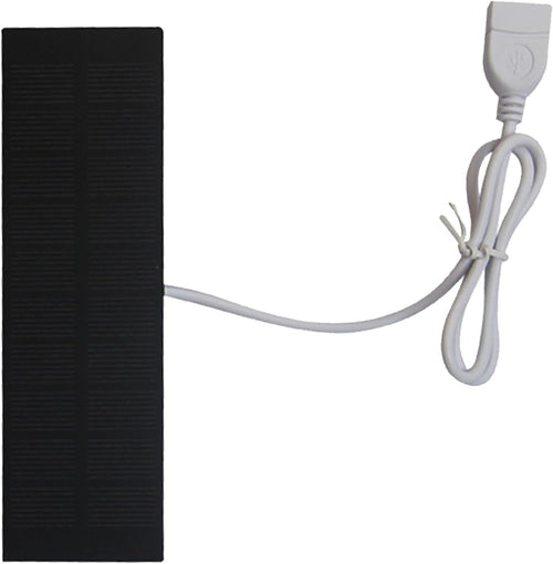 Portable Solar Panel Charger, Fast Charging USB Charger, Solar 3W, Solar Charging Panel Battery Bank, Solar Powered Battery Pack for Mobile Phones Laptop Outdoor Hiking Fishing
