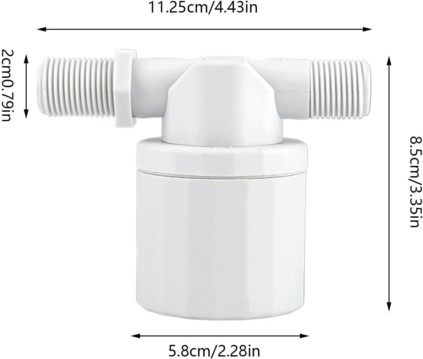 Automatic Water Lever Controller - Compact Safe Auto Water Controller,Livestock Feeding & Watering Supplies for Solar Energy, Pot, Aquarium