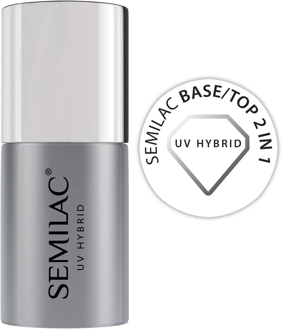 Para Esmalte Base Semilac Semi-Permanent - Care Base - 7 ml