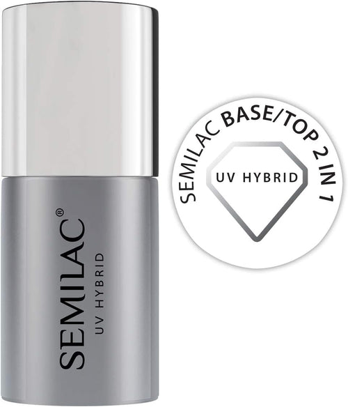 Para Esmalte Base Semilac Semi-Permanent - Care Base - 7 ml