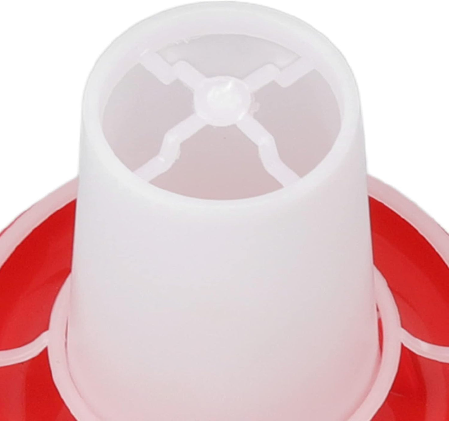 Chick Feeder and Drinker Kit, Easy Clean Plastic Automatic Feeding and Watering Feeder for Chicks
