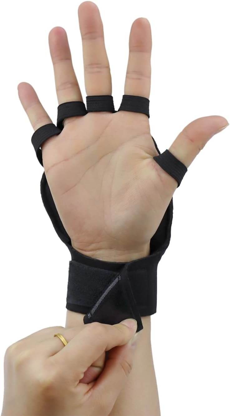 Weighted Gloves for Tremors Hand Weight for Fine Motor Skills Hand Weighted Utensils Adjustable Weights Glove for Parkinson’s Essential Tremors Patients 0.5lb Single