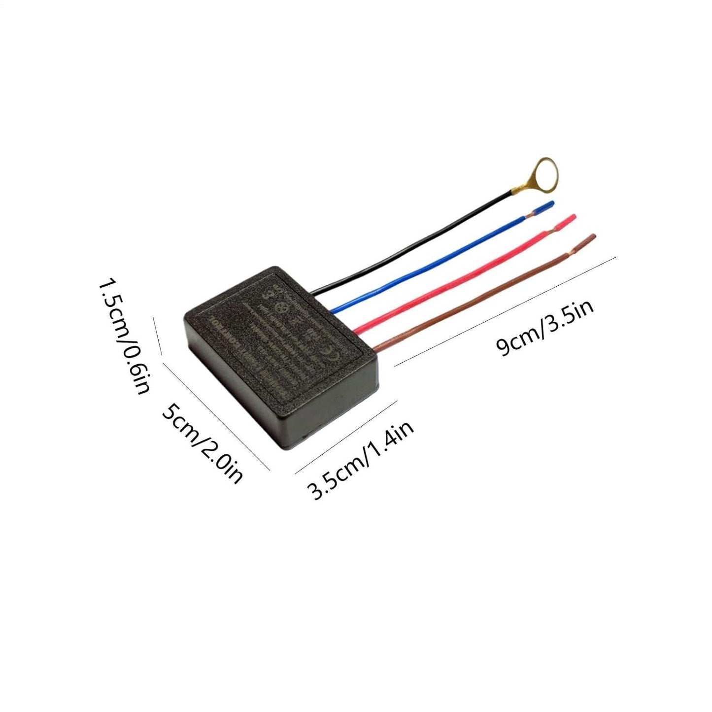 Touch Control Modules - 3 Way Lamp Sensor Dimming Touch Light Dimmer | Repair Control Module Stepless Replacement Sensor for Incandescent
