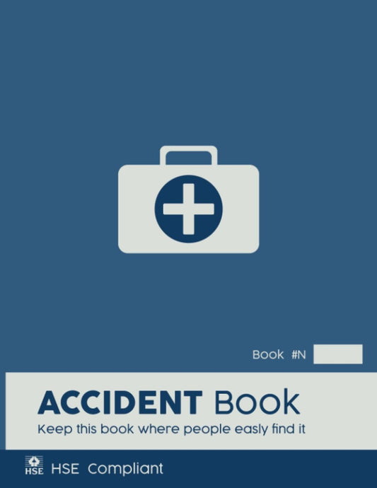 Accident Book HSE Compliant: Organized Accident Repport & Injury Documentation | Comprehensive Workplace and School Incident Log Book | Health and safety record keeping|A4 - 108 Pages