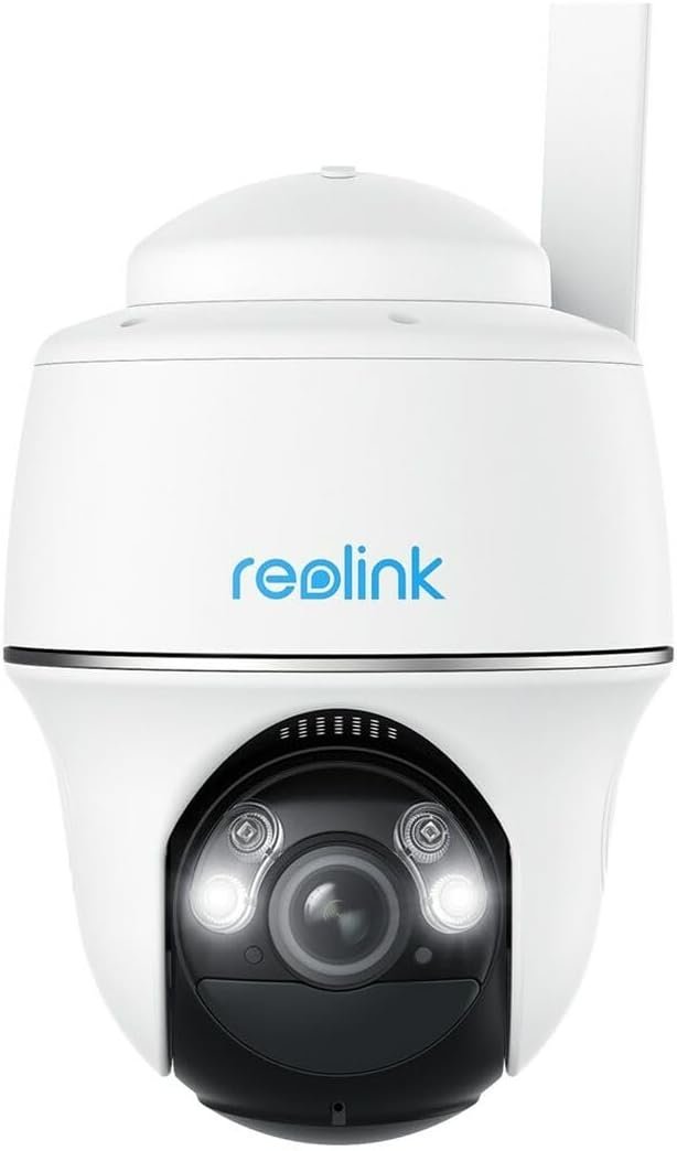 REOLINK Go PT Ultra+SP, 4K Cellular Security Camera Wireless Outdoor, 3G/4G LTE,No WiFi, SIM Card+32GB SD Card Included, Solar Powered, Color Night Vision, Local/Cloud Storage, Smart Detection